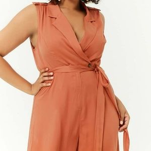 Nwt brick color jumpsuit